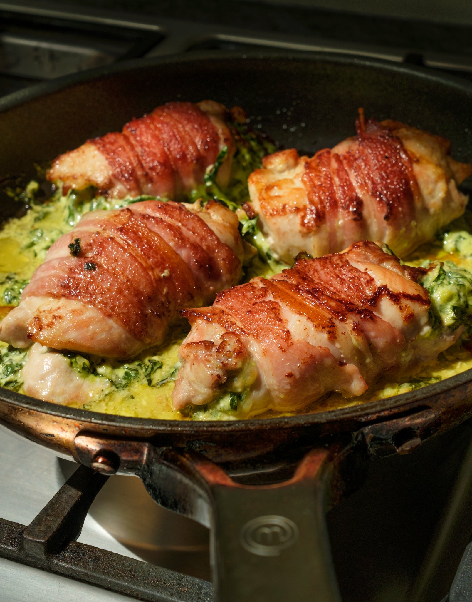 Stuffed Chicken Thighs Wrapped In Bacon – Tangleby Gardens