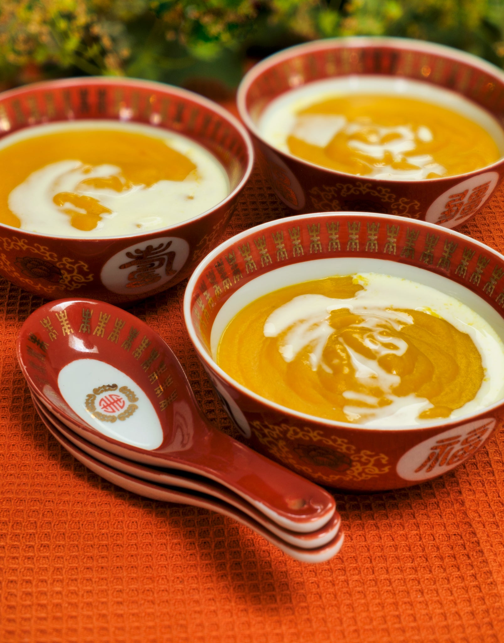Pumpkin, Carrot, Ginger and Turmeric Soup
 &ndash; Tangleby Gardens