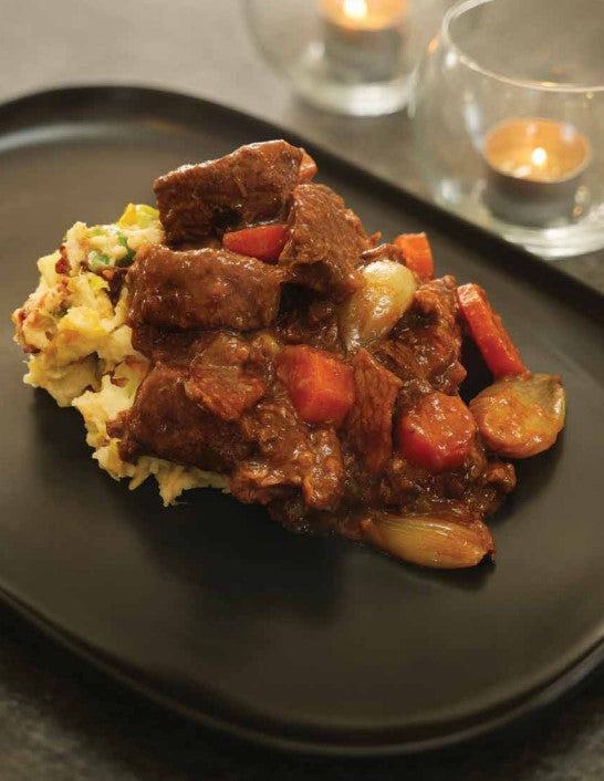 Slowcooked beef in guinness Tangleby Gardens