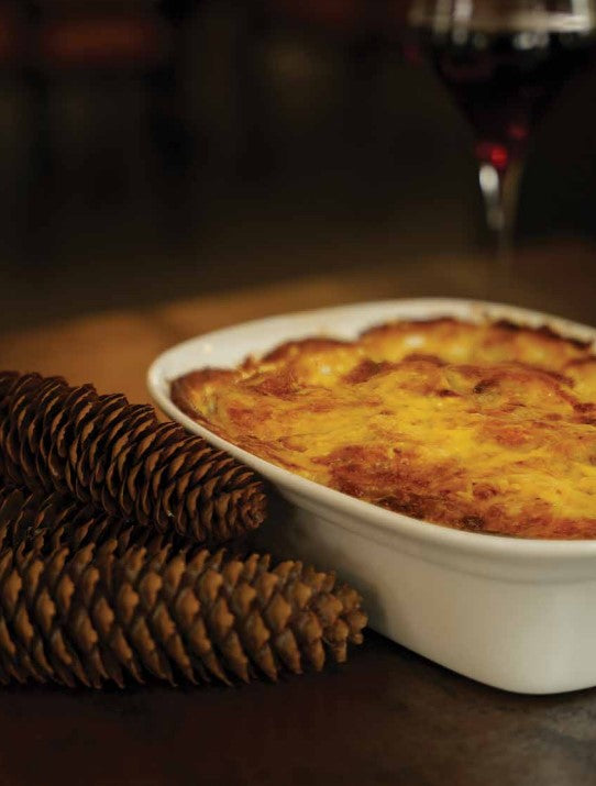 Creamy potato gratin