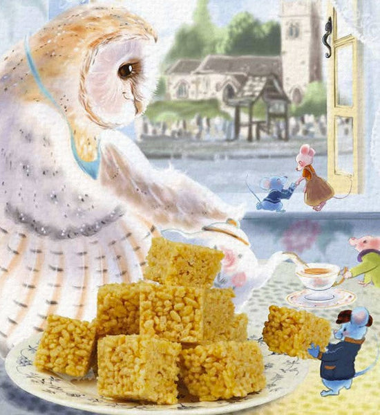 Honey Rice Bubble Slice