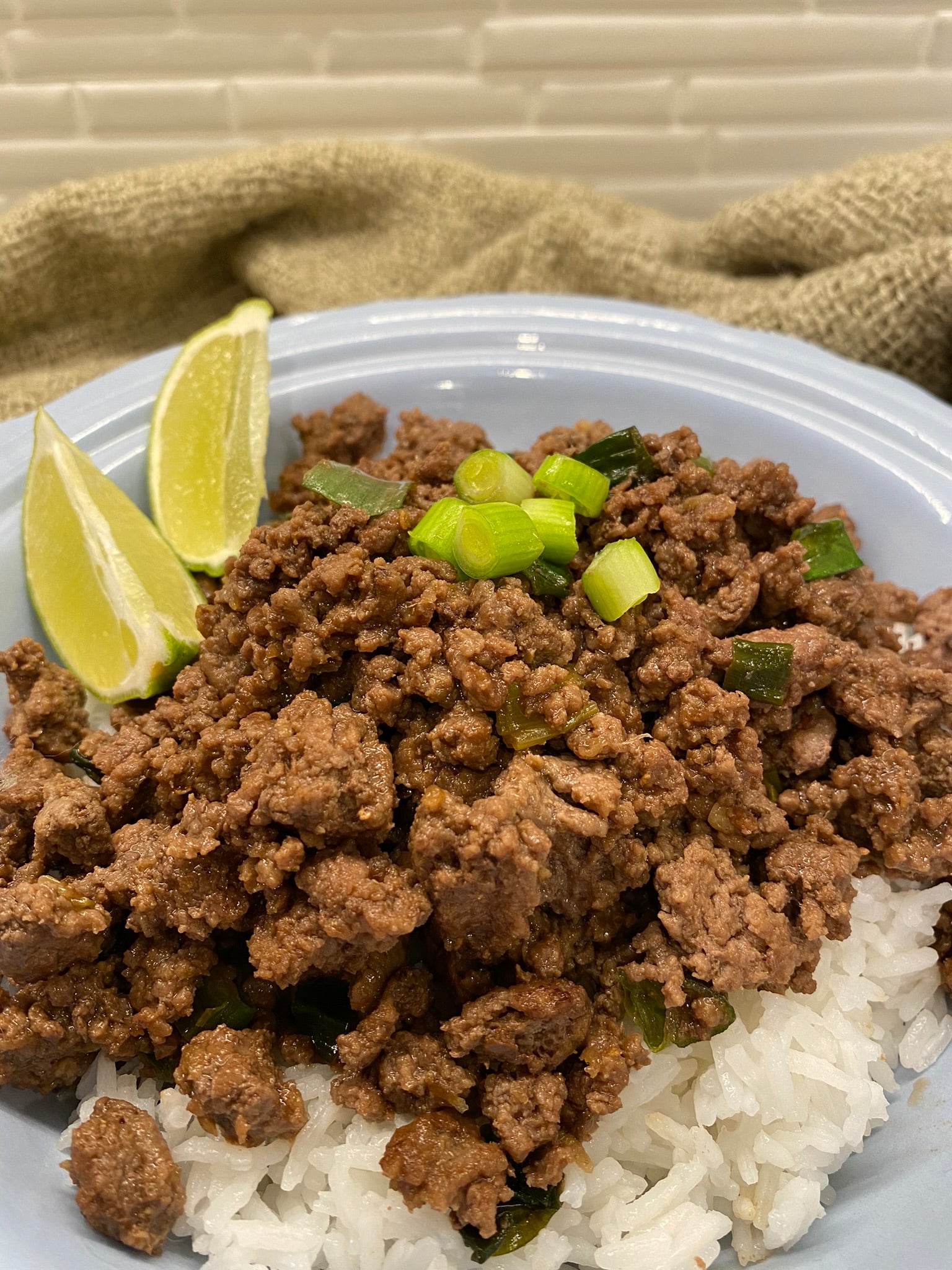 Korean beef bowls – Tangleby Gardens