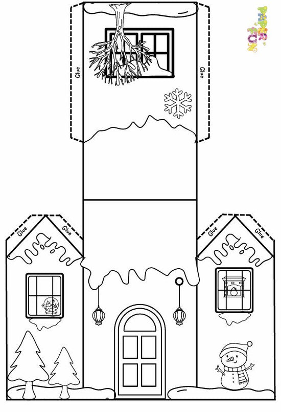 Paper Winter House