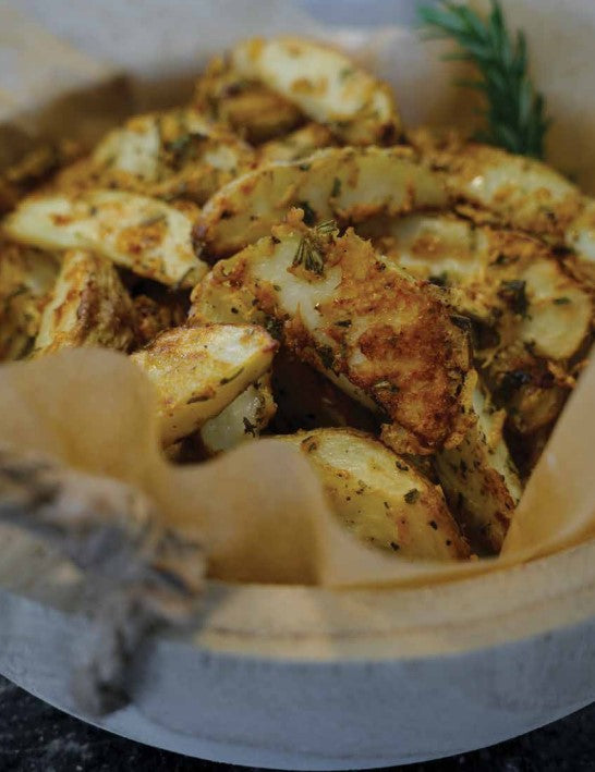 Parmesan wedges