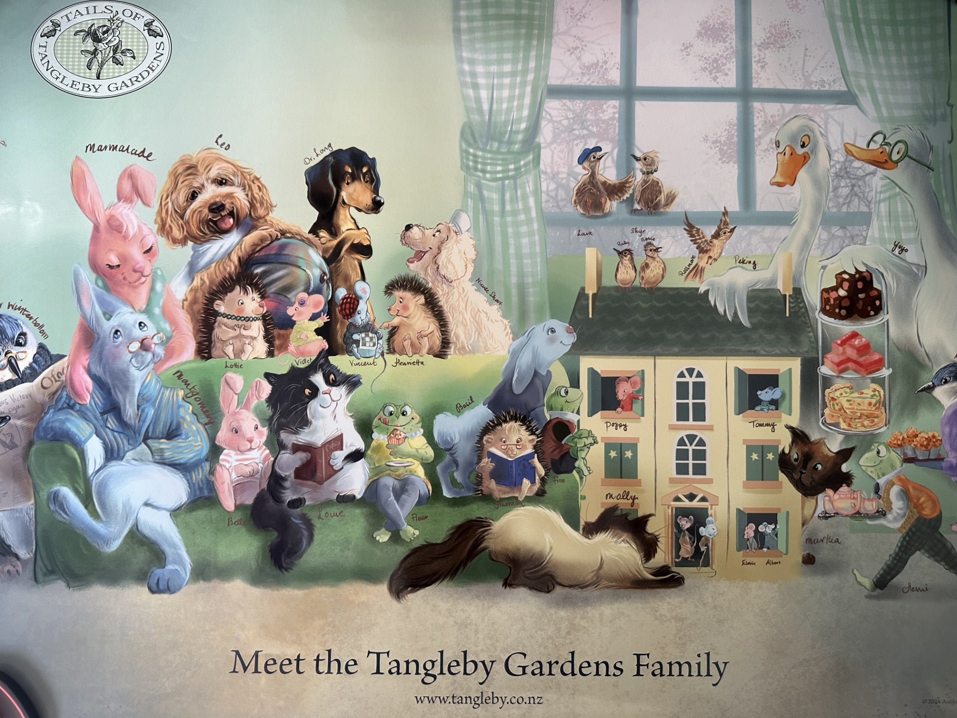 Tangleby Poster – Tangleby Gardens