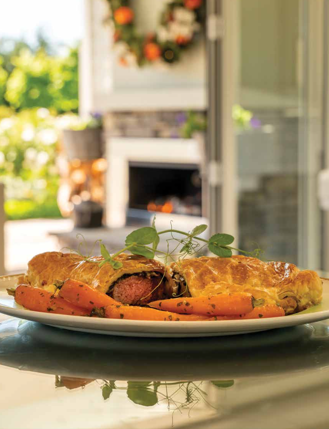 lamb wellingtons with redcurrant jus – Tangleby Gardens