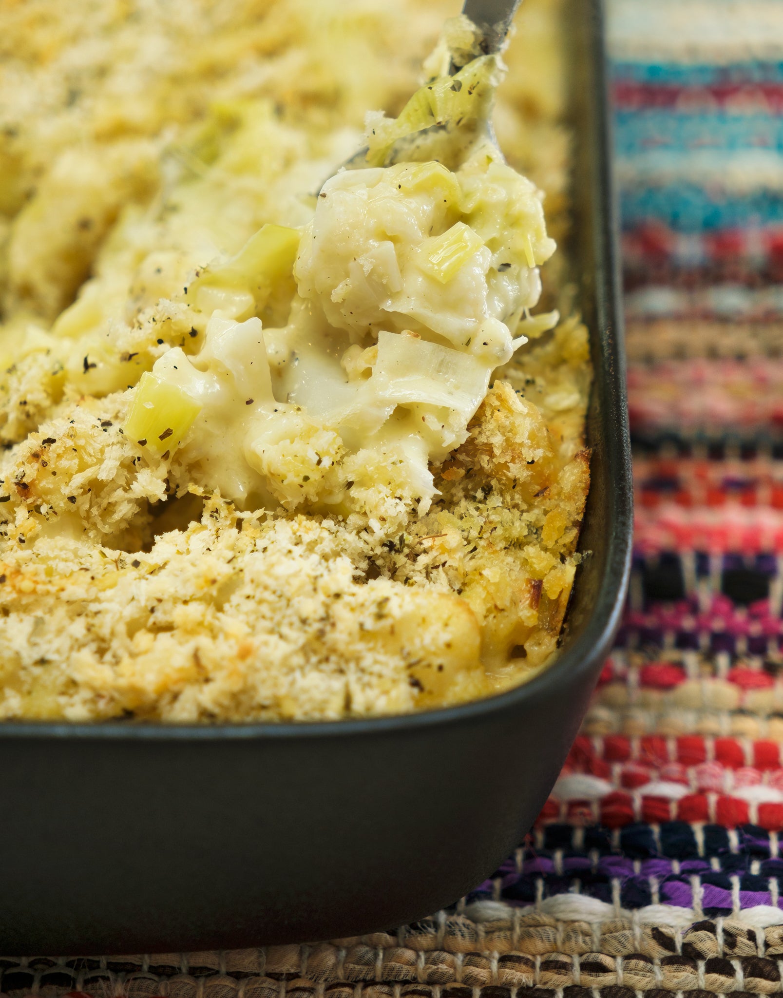 ThreeCheese Cauliflower and Gnocchi Gratin Tangleby Gardens