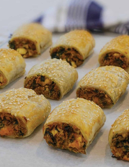 Vegetarian sausage rolls