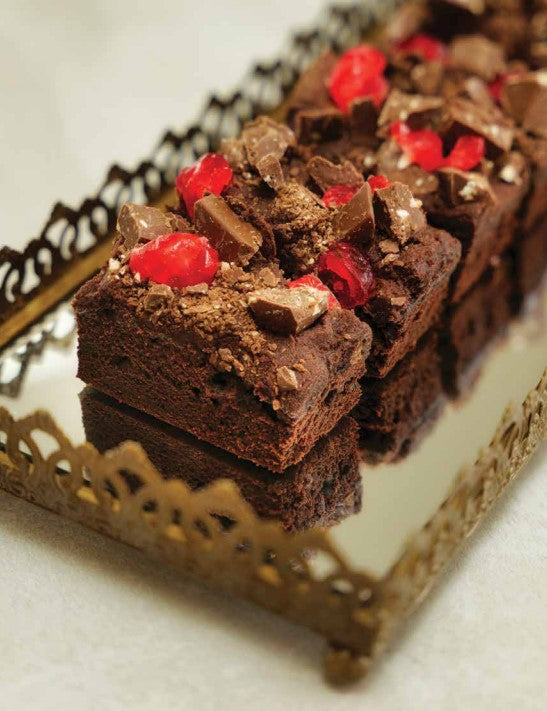 Black forest tray cake