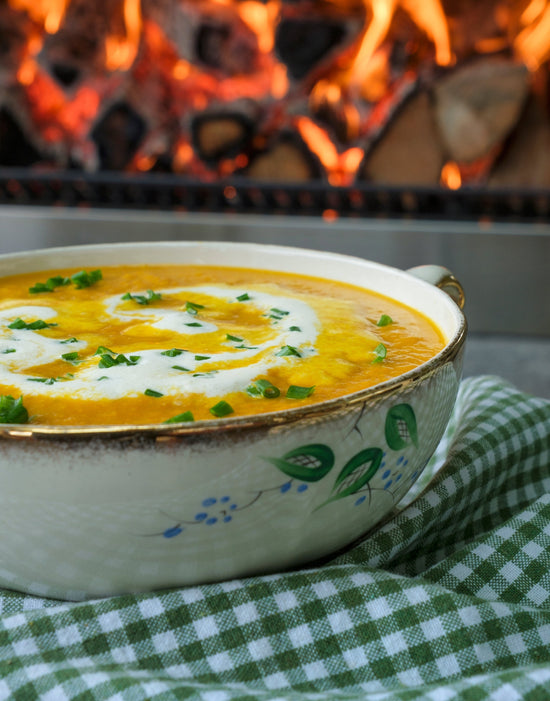 Creamy Carrot & Bacon Soup