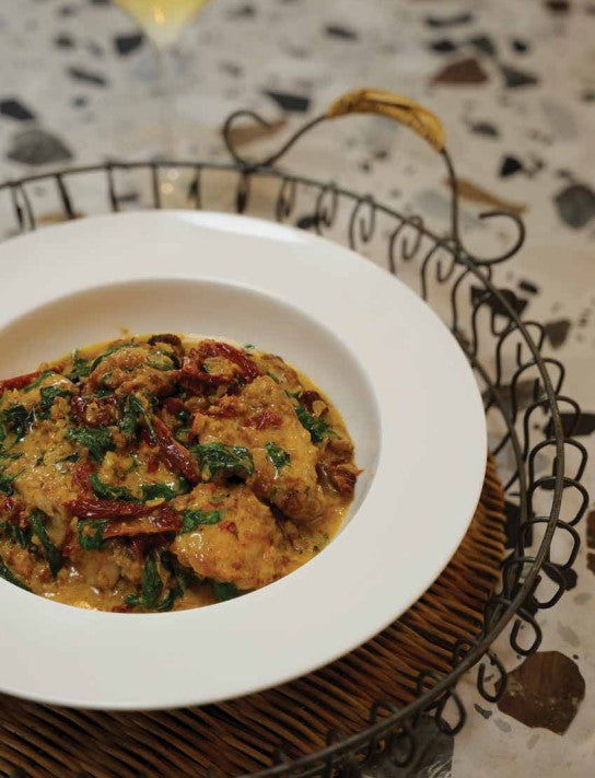 Creamy tuscan chicken