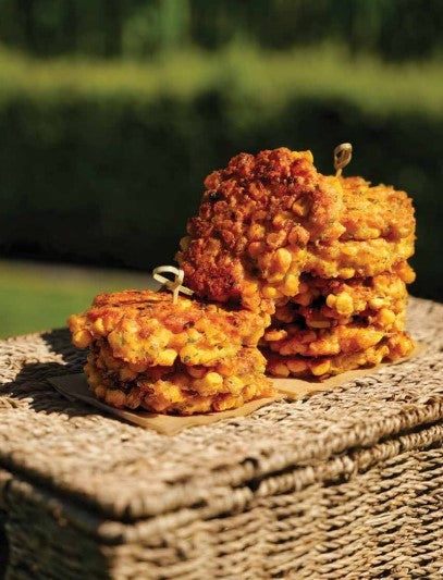 Crispy corn fritters