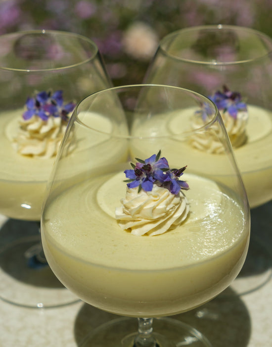 Lemon Coconut Mousse