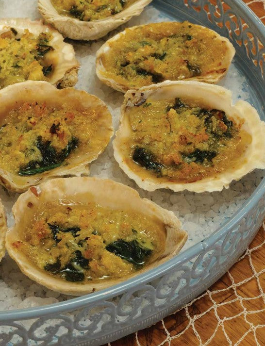 Oysters rockefeller