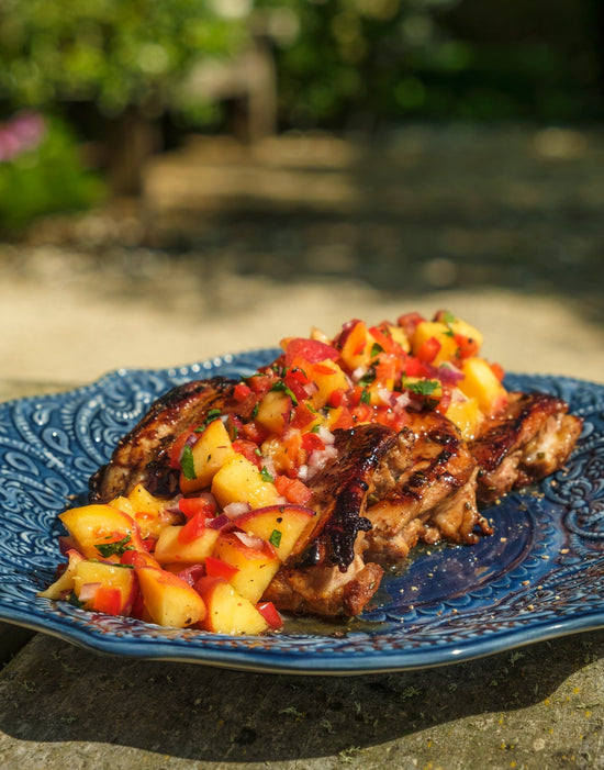 Peach Salsa Chicken