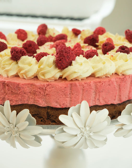 Chocolate & Raspberry Dessert Cake