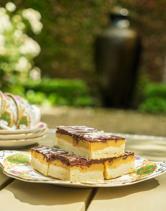 Shortbread Caramel Slice