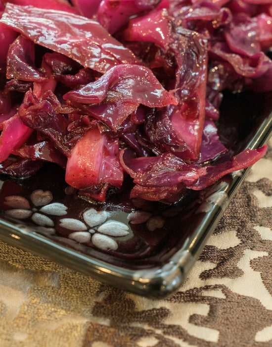 Sweet and Sour Red Cabbage
