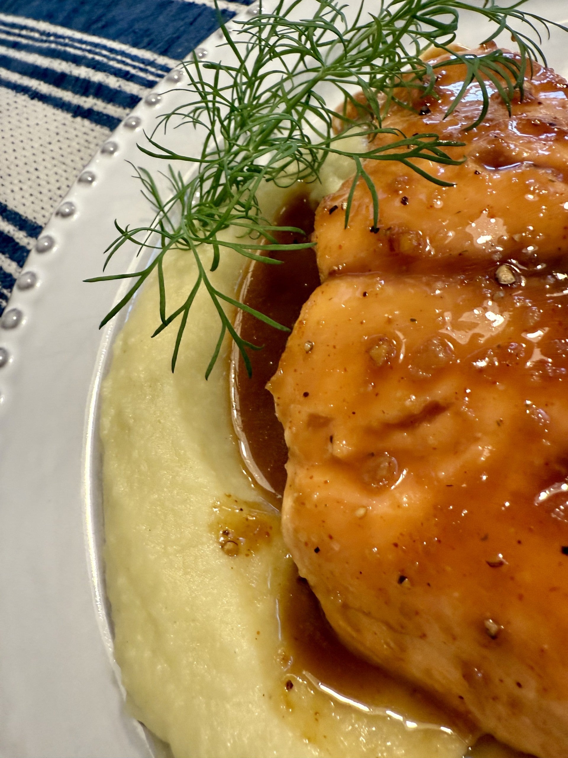 Whisky Glazed Salmon – Tangleby Gardens