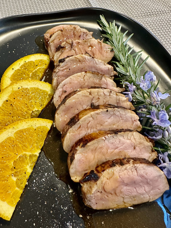 Pork Fillet with Spiced Orange Sauce