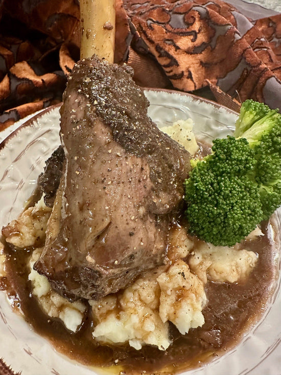 Caribbean Jerk Lamb Shanks
