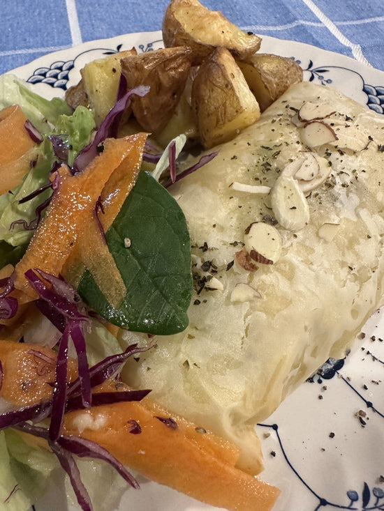 Chicken, Leek & Mushroom Filos