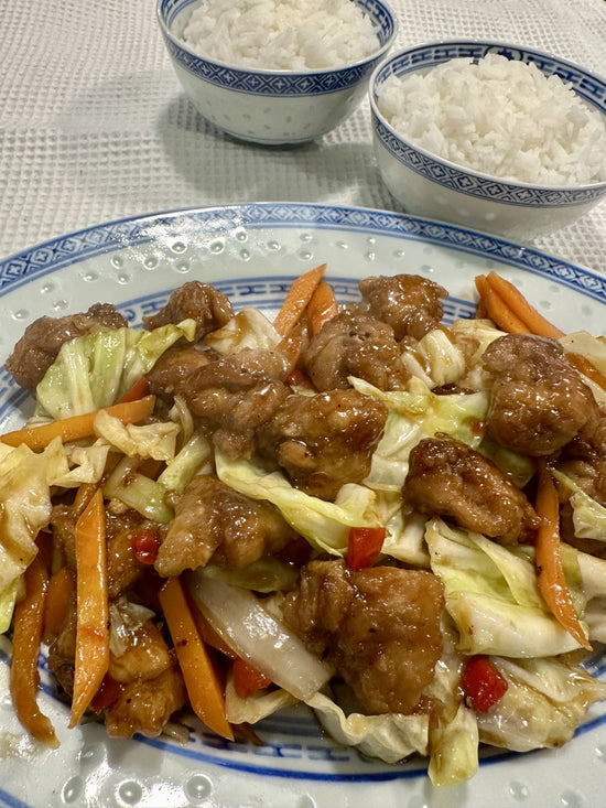 Chicken & Cabbage Stir-Fry